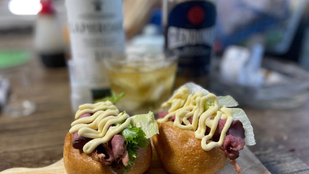 ローストビーフサンドの写真