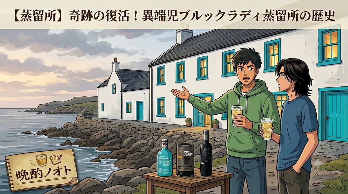 【蒸留所】閉鎖からの奇跡の復活！テロワールにこだわる異端児「ブルックラディ蒸留所」の歴史