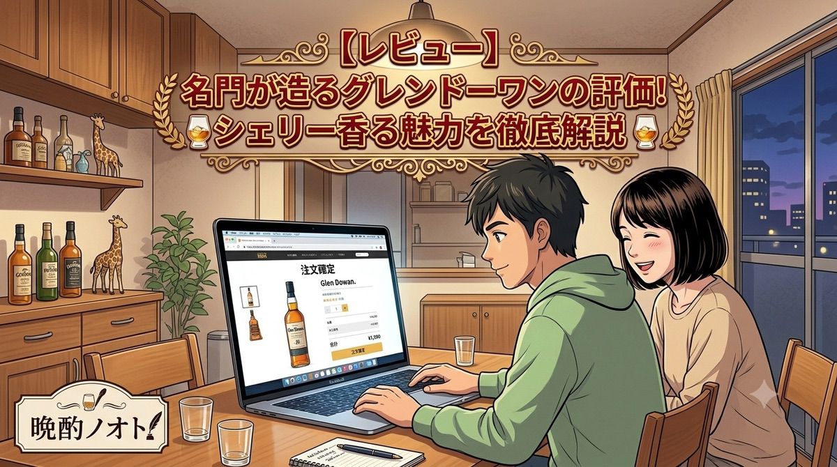 【レビュー】名門が造るグレンドーワンの評価！シェリー香る魅力を徹底解説