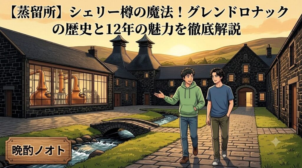 【蒸留所】シェリー樽の魔法！グレンドロナックの歴史と12年の魅力を徹底解説