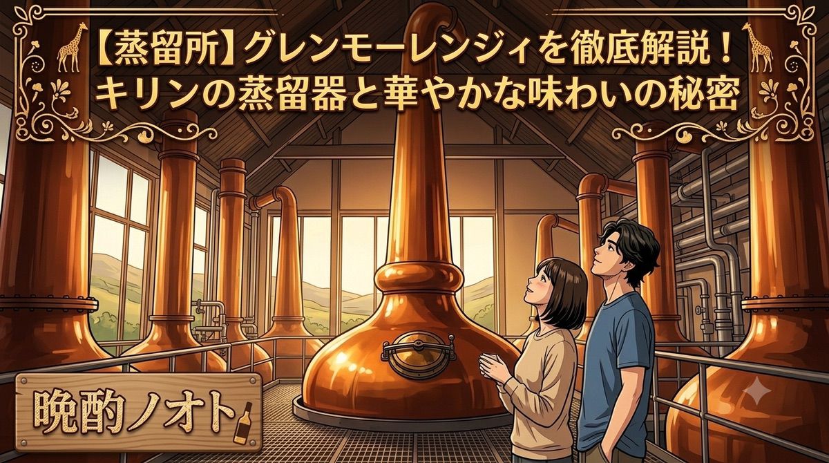 【蒸留所】グレンモーレンジィを徹底解説！キリンの蒸留器と華やかな味わいの秘密