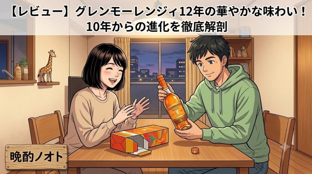 【レビュー】グレンモーレンジィ12年の華やかな味わい！10年からの進化を徹底解剖