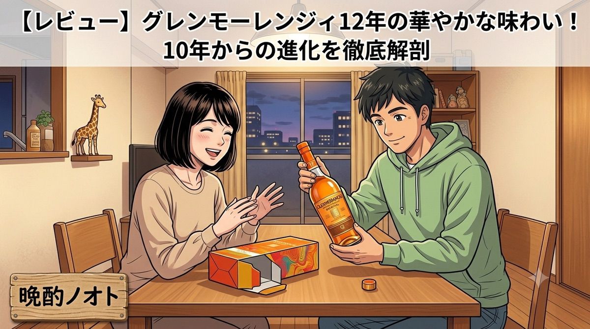 【レビュー】グレンモーレンジィ12年の華やかな味わい！10年からの進化を徹底解剖
