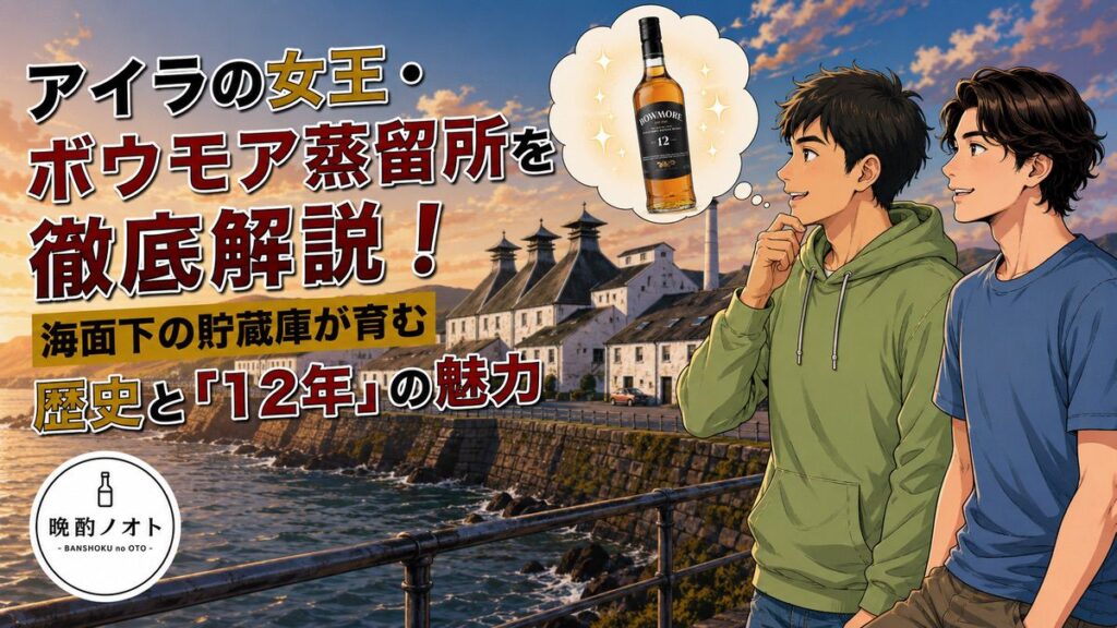 アイラの女王・ボウモア蒸留所を徹底解説！海面下の貯蔵庫が育む歴史と「12年」の魅力