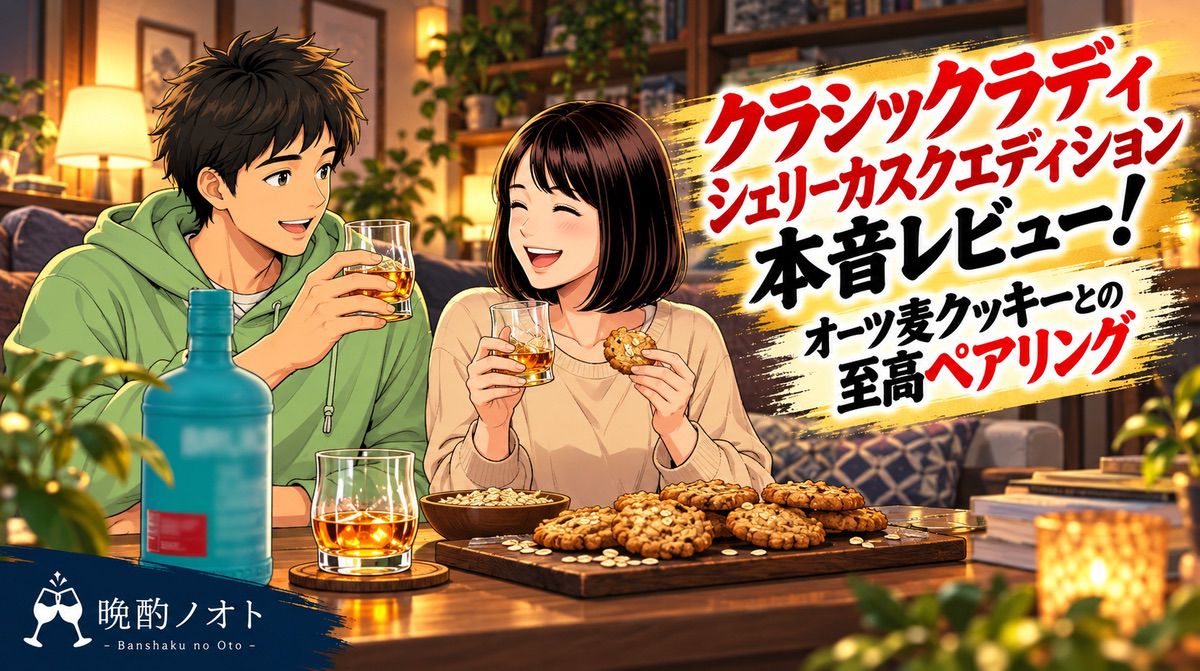 クラシックラディ シェリーカスクエディション本音レビュー！オーツ麦クッキーとの至高ペアリング